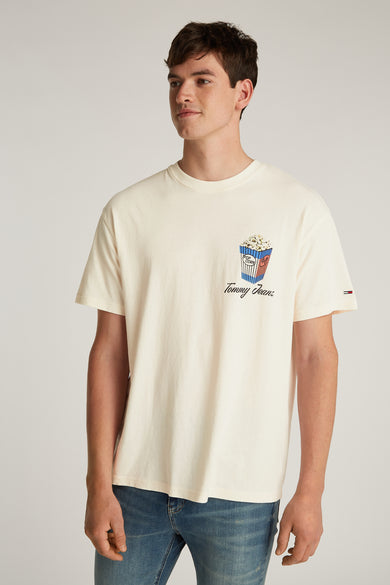 T-shirt (manches courtes) Blanc - TOMMY JEANS