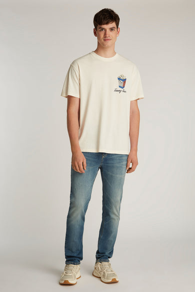 T-shirt (manches courtes) Blanc - TOMMY JEANS