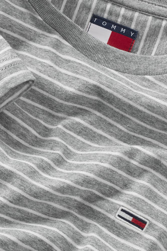 T-shirt à manches courtes - gris - TOMMY JEANS