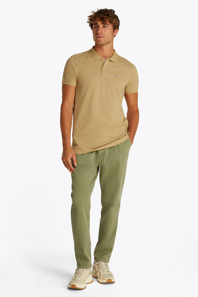 Polo à manches courtes - beige