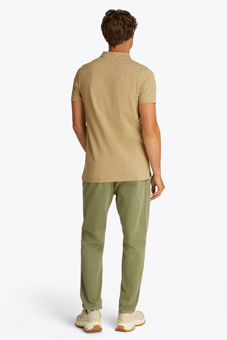 Polo à manches courtes - beige