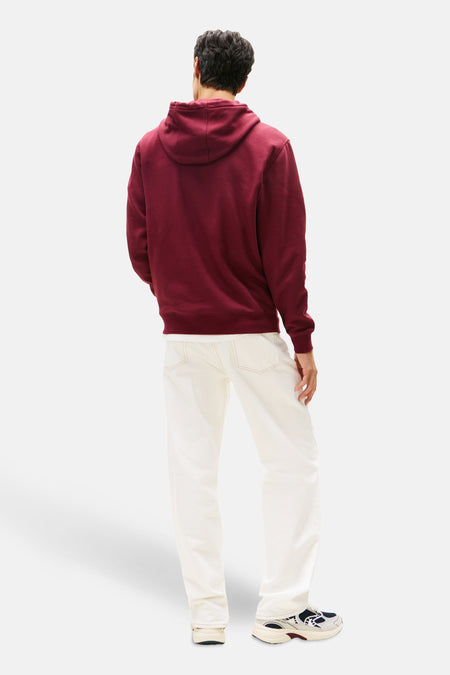 Sweat à capuche rouge - TOMMY JEANS