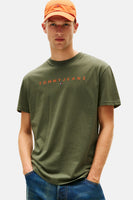 T-shirt (manches courtes) vert - TOMMY JEANS
