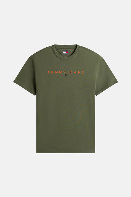 T-shirt (manches courtes) vert - TOMMY JEANS