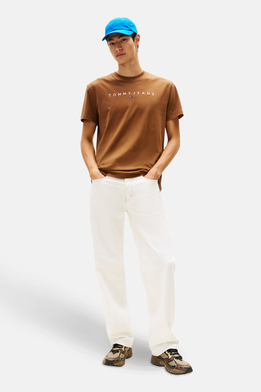 T-shirt à manches courtes - brun - TOMMY JEANS - 2