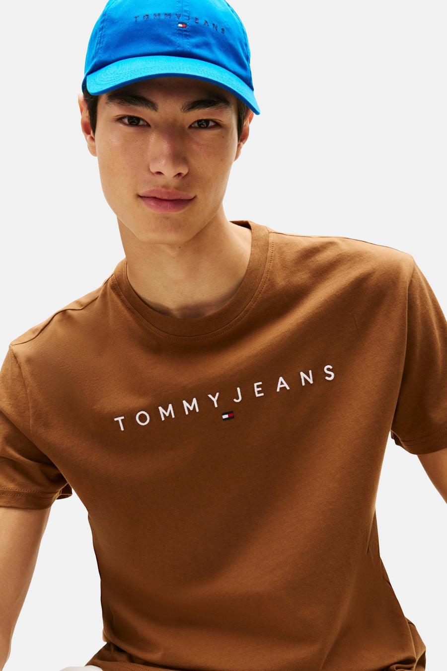 T-shirt à manches courtes - brun - TOMMY JEANS - 5