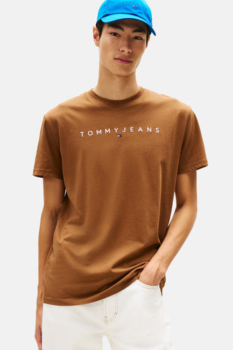 T-shirt à manches courtes - brun - TOMMY JEANS - 5