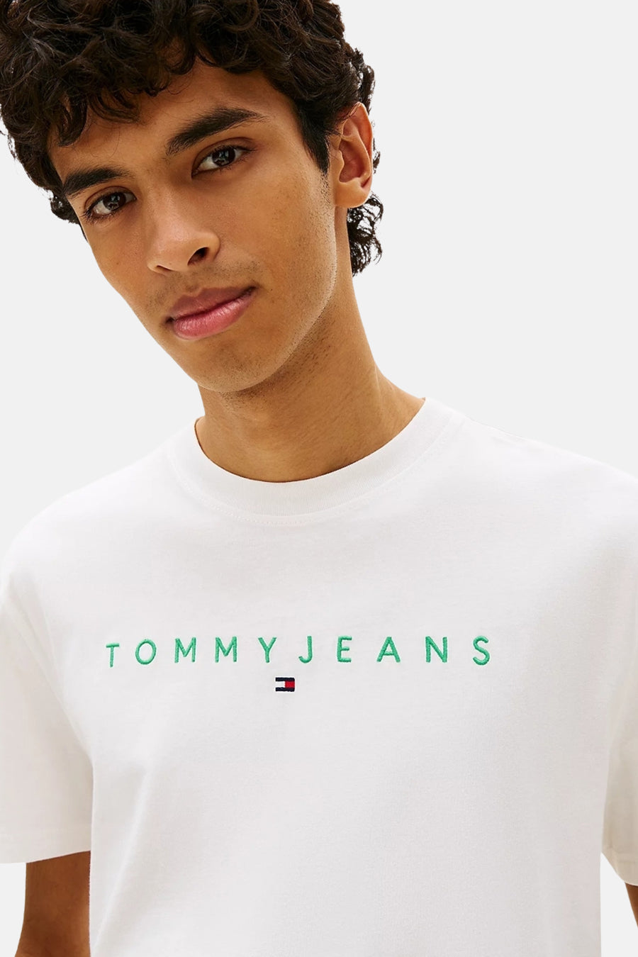 T-shirt (manches courtes) Écru - TOMMY JEANS