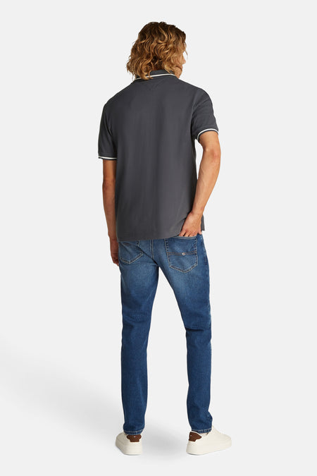 Polo à manches courtes - Gris