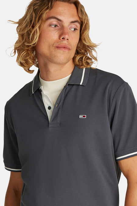 Polo à manches courtes - Gris