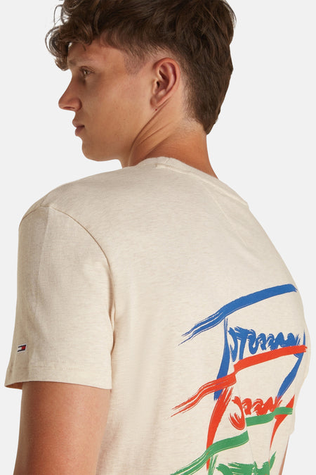 T-shirt à manches courtes - Beige