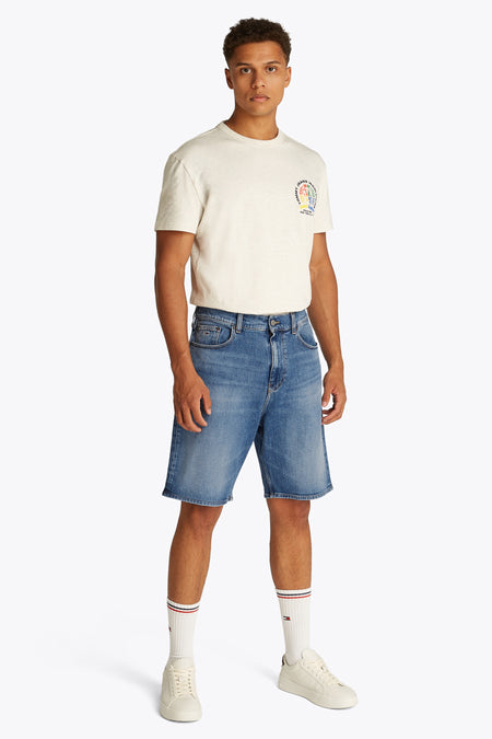 short en jean mid blue denim - TOMMY JEANS