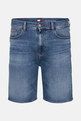 Blauwe Tommy Jeans spijkerbroek.