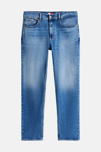 Jean slim de Tommy Jeans en denim bleu, avec un dégradé du clair au foncé.