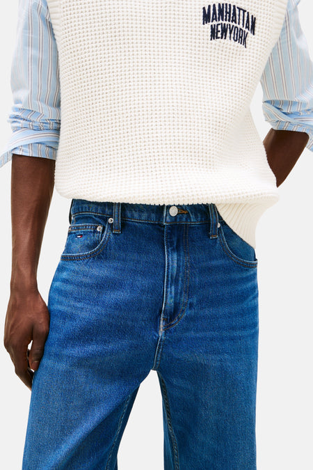 Jeans straight Dark blue denim - TOMMY JEANS