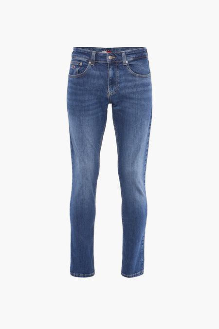 SCANTON - mid blue denim