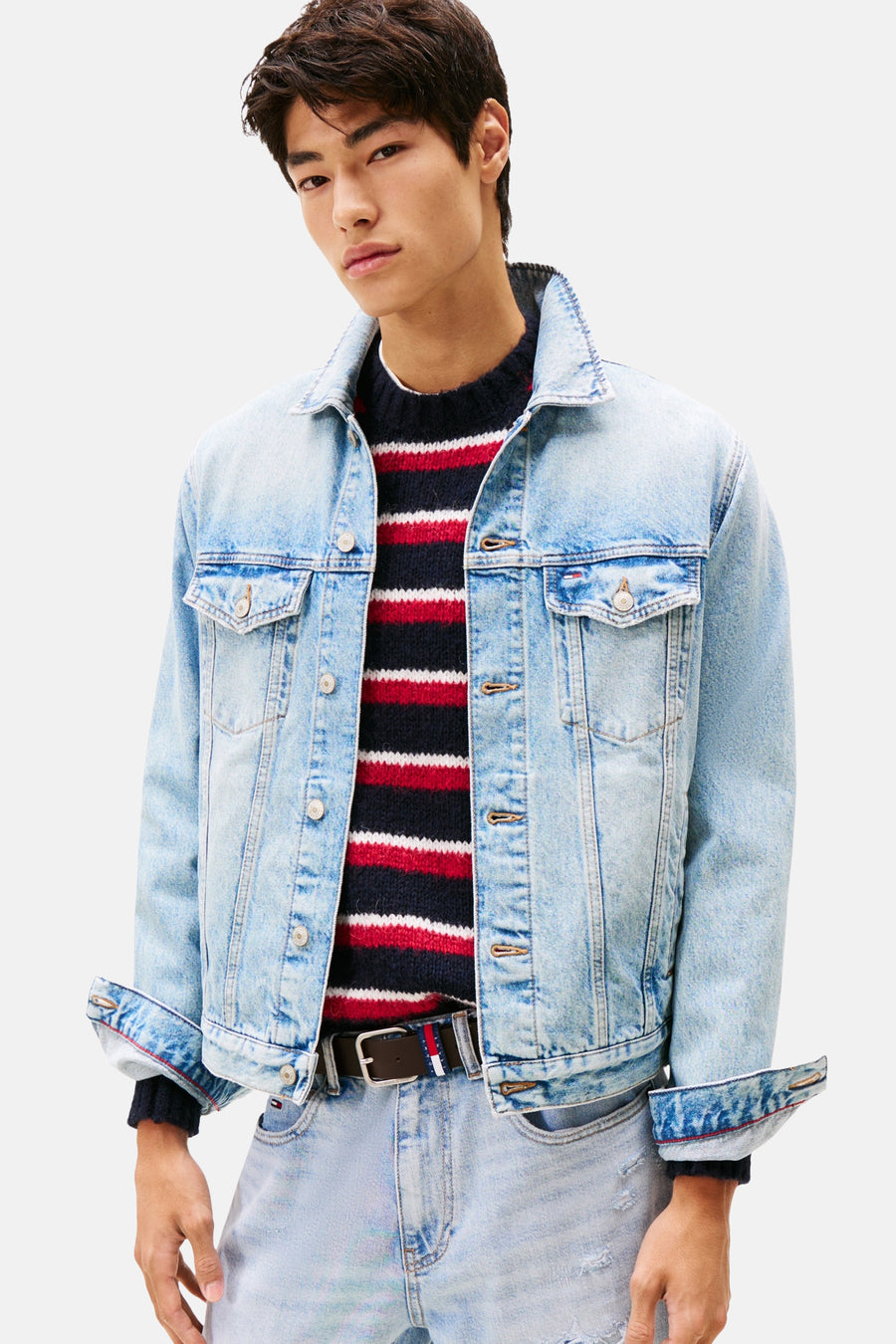 Veste en jean - Light blue denim - TOMMY JEANS - 5