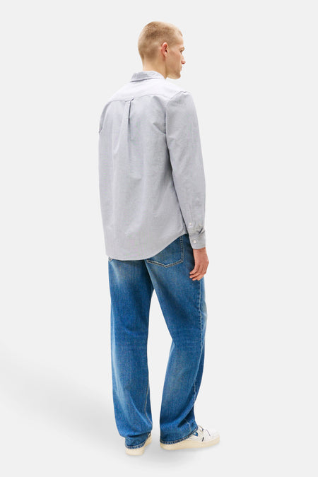 Chemise à manches longues - bleu