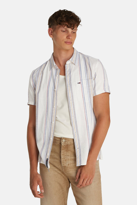 Chemise à manches courtes - Multicolore