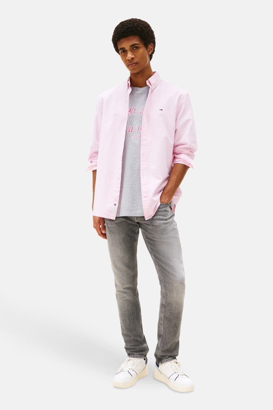 Jeans slim mid grey denim - TOMMY JEANS - TOMMY JEANS