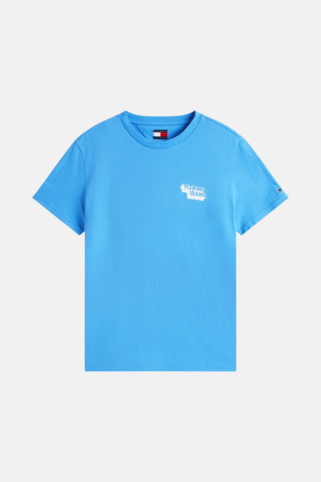 T-shirt (manches courtes) Bleu - TOMMY JEANS