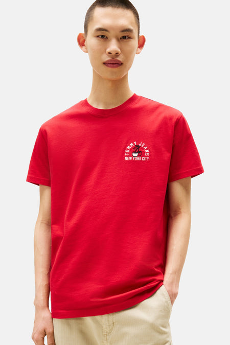 T-shirt à manches courtes - rouge