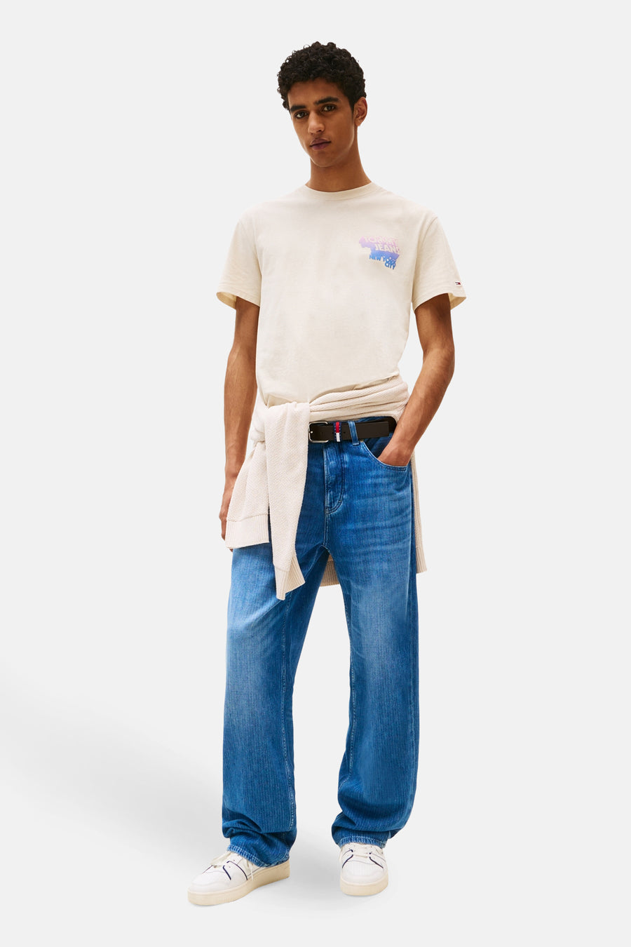 T-shirt à manches courtes - beige - TOMMY JEANS - 3