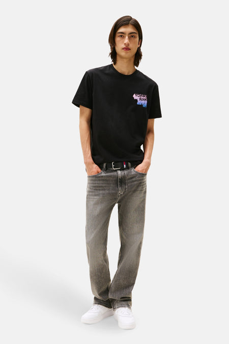 T-shirt (manches courtes) Noir - TOMMY JEANS