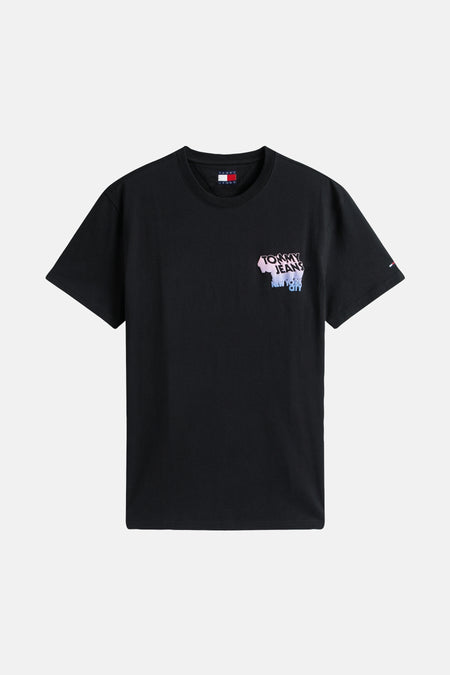 T-shirt (manches courtes) Noir - TOMMY JEANS