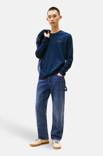 T-shirt à manches longues - bleu - TOMMY JEANS