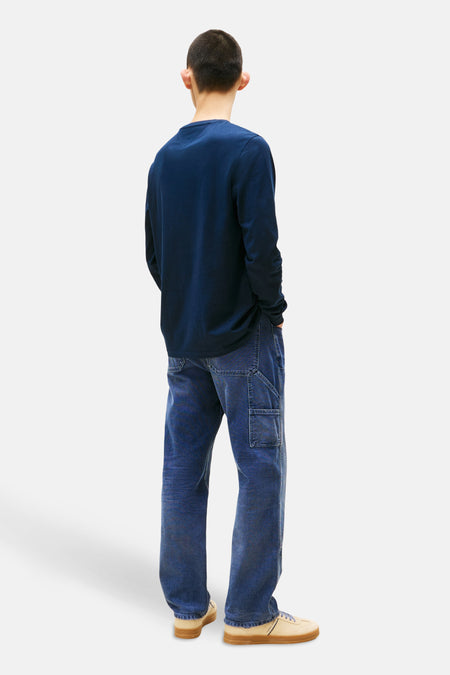 T-shirt à manches longues - bleu