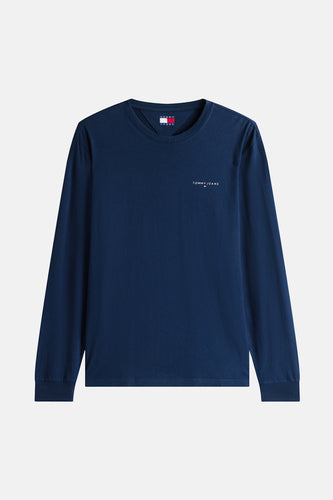 T-shirt à manches longues - bleu - TOMMY JEANS