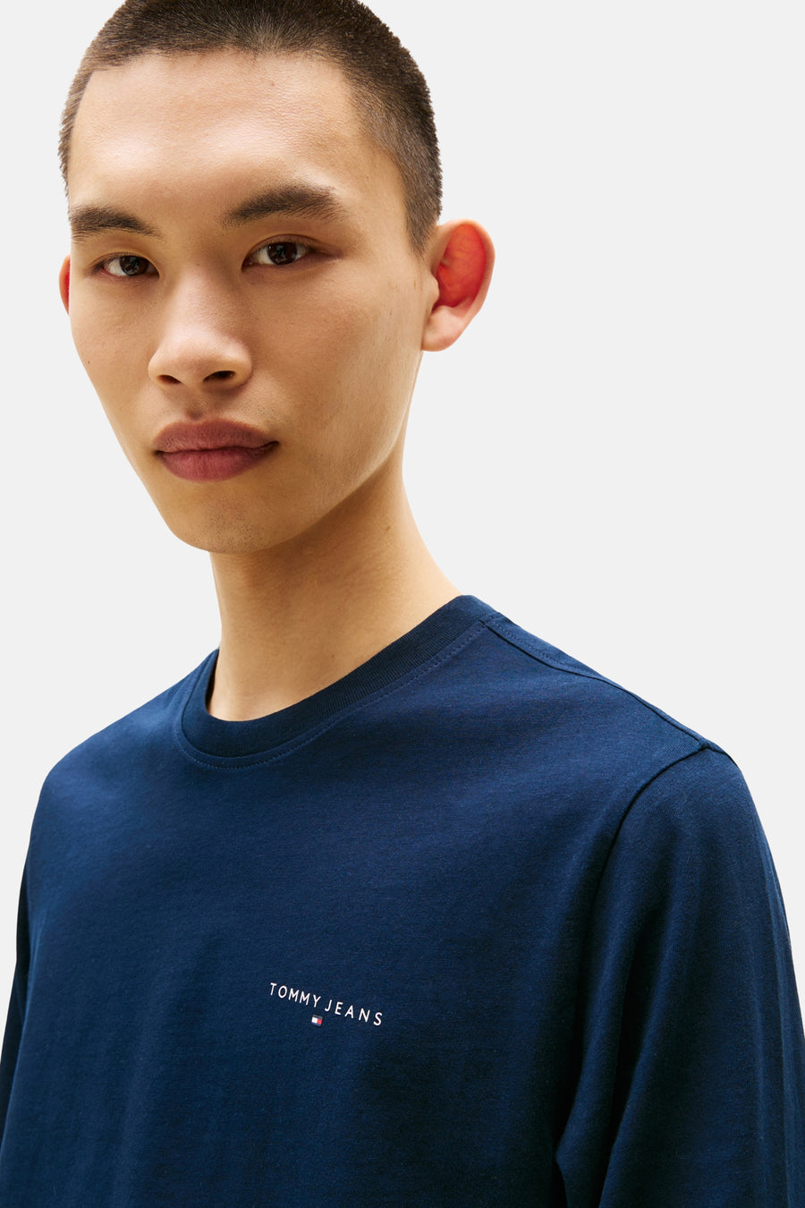 T-shirt à manches longues - bleu - TOMMY JEANS