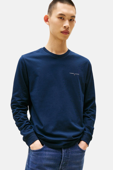 T-shirt à manches longues - bleu