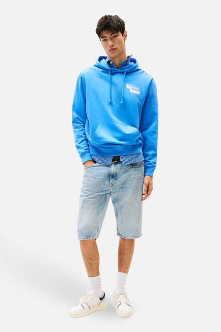Sweat à capuche Bleu - TOMMY JEANS