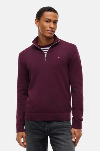 Pull à col roulant - Bordeaux