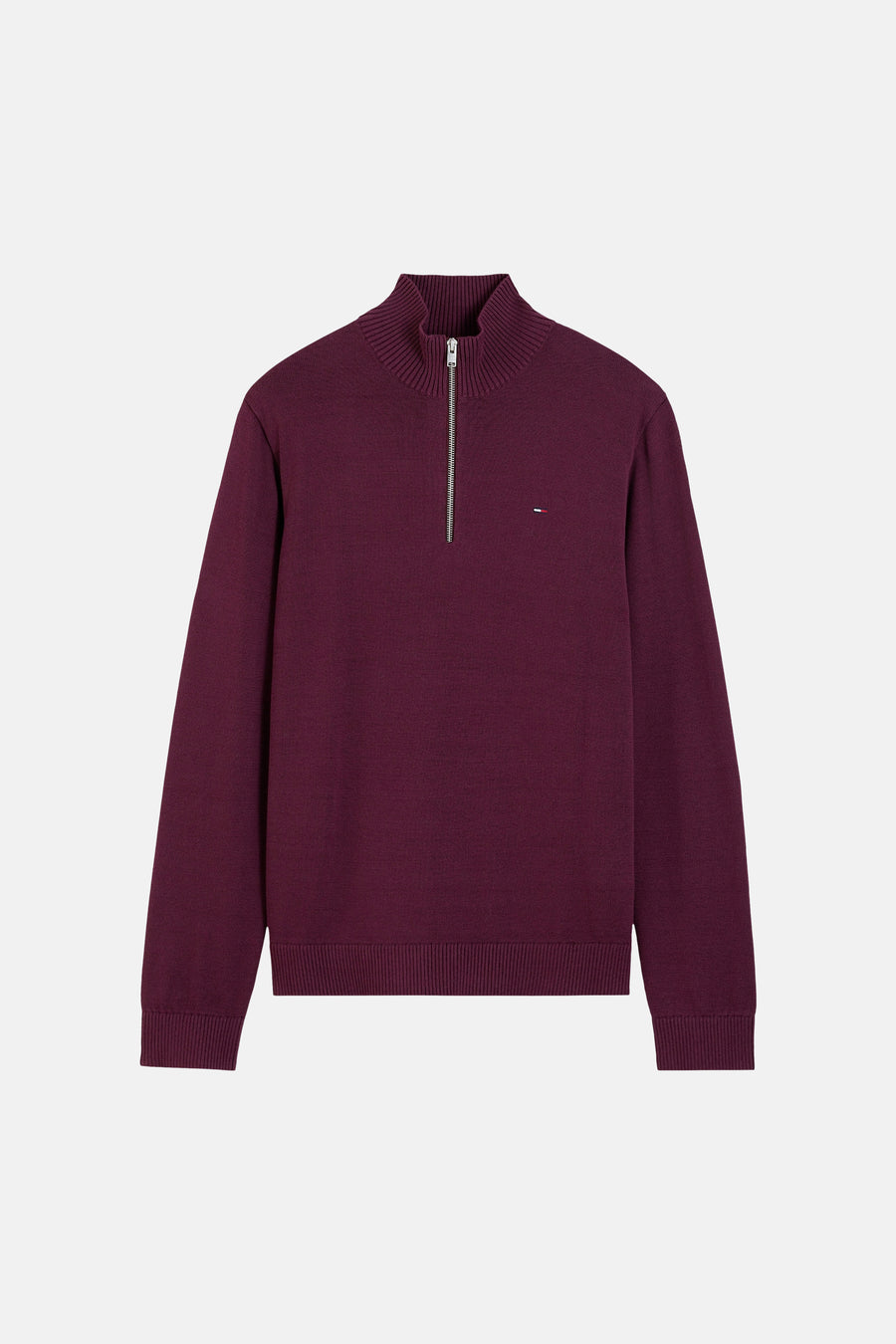 Pull à col roulant - Bordeaux