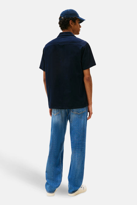 Chemise (manches courtes) Bleu - TOMMY JEANS