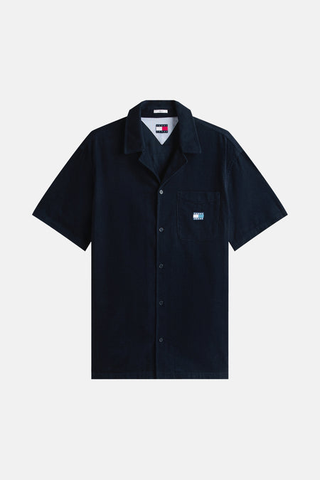 Chemise (manches courtes) Bleu - TOMMY JEANS