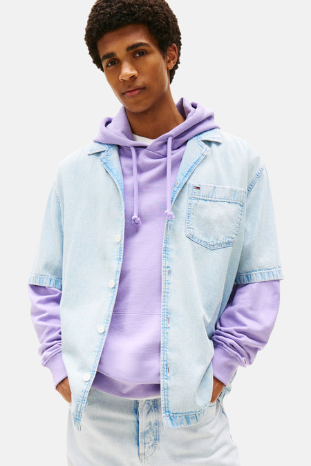 Chemise en jean Bleu - TOMMY JEANS