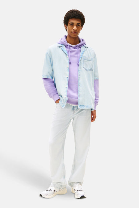 Chemise en jean Bleu - TOMMY JEANS