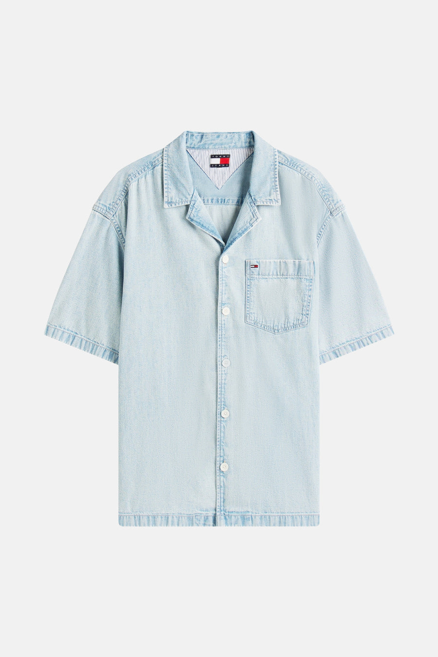 Chemise en jean - Light blue denim - TOMMY JEANS - 4