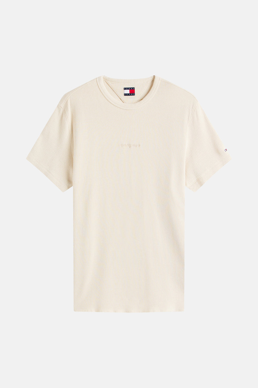 T-shirt à manches courtes - beige - TOMMY JEANS