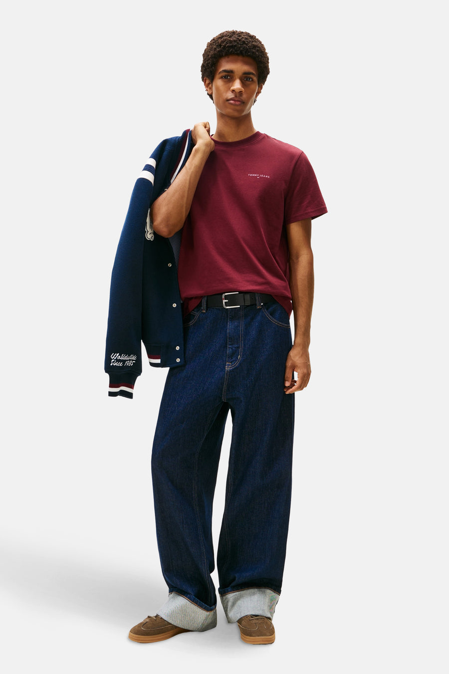 T-shirt à manches courtes - rouge - TOMMY JEANS - 3