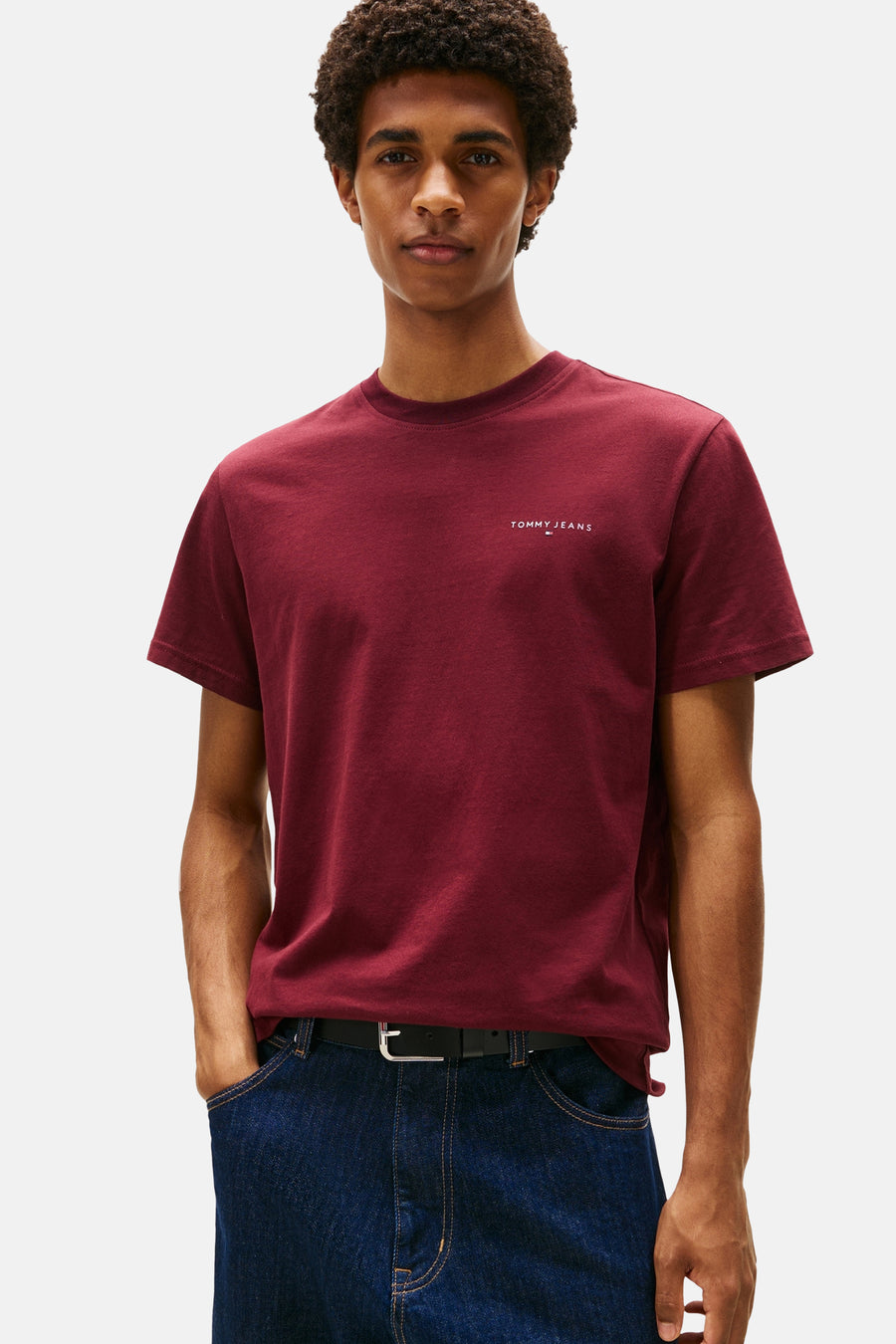 T-shirt à manches courtes - rouge - TOMMY JEANS - 1