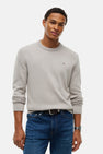 Pull col O beige - TOMMY JEANS