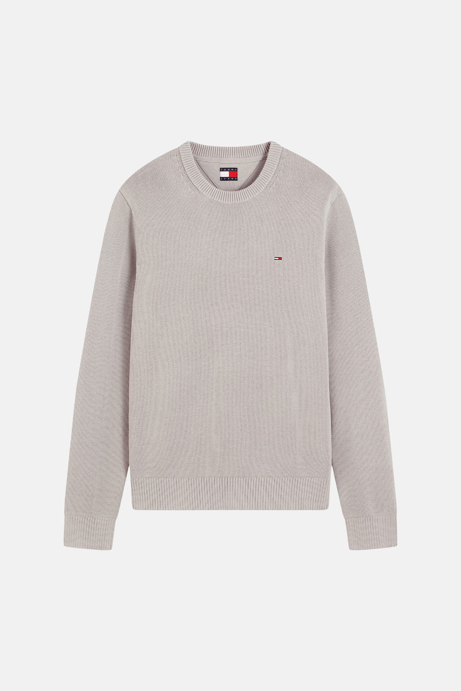 Pull col O beige - TOMMY JEANS