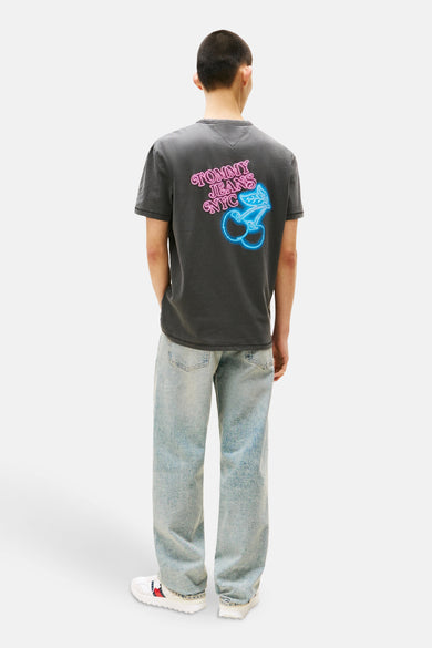 T-shirt (manches courtes) Noir - TOMMY JEANS