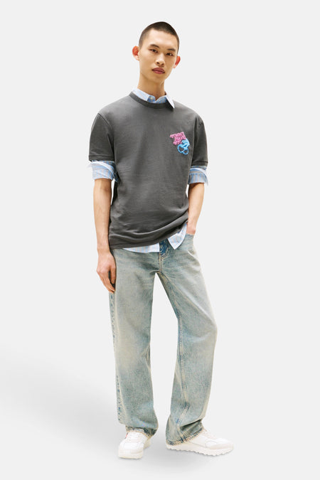 T-shirt à manches courtes - Gris