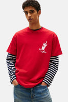 T-shirt (manches courtes) Rouge - TOMMY JEANS